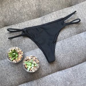 Volcom Cheeky Strappy Bikini Bottoms